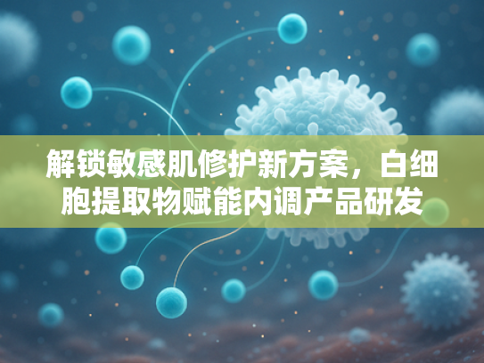 解锁敏感肌修护新方案，白细胞提取物赋能内调产品研发