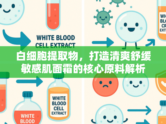 白细胞提取物，打造清爽舒缓敏感肌面霜的核心原料解析