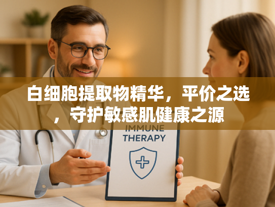 白细胞提取物精华，平价之选，守护敏感肌健康之源