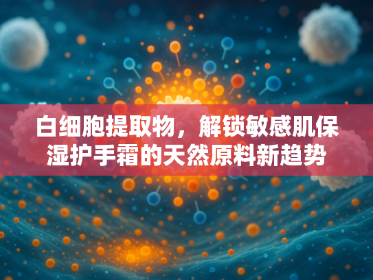 白细胞提取物，解锁敏感肌保湿护手霜的天然原料新趋势
