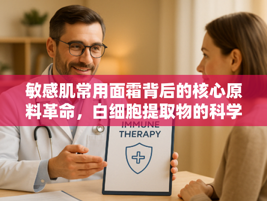 敏感肌常用面霜背后的核心原料革命，白细胞提取物的科学力量与供应链优势