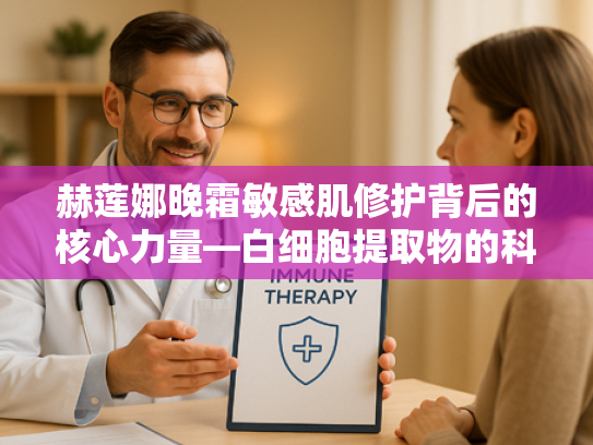 赫莲娜晚霜敏感肌修护背后的核心力量—白细胞提取物的科学解析与原料价值