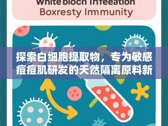 探索白细胞提取物，专为敏感痘痘肌研发的天然隔离原料新选择