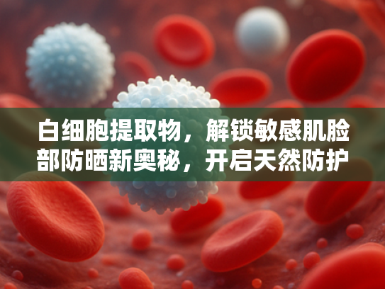 白细胞提取物，解锁敏感肌脸部防晒新奥秘，开启天然防护新纪元