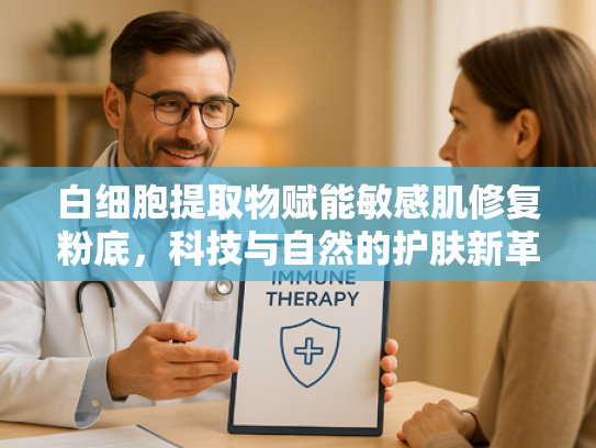 白细胞提取物赋能敏感肌修复粉底，科技与自然的护肤新革命