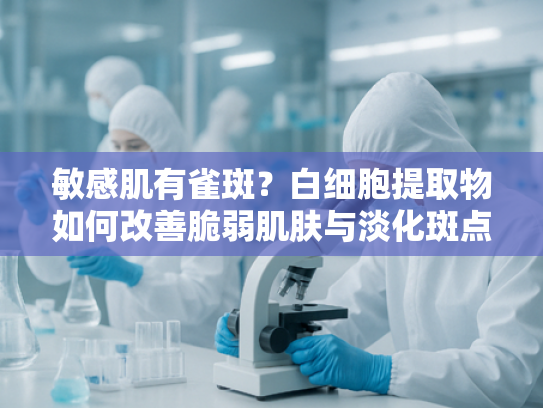敏感肌有雀斑？白细胞提取物如何改善脆弱肌肤与淡化斑点