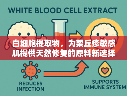 白细胞提取物，为栗丘疹敏感肌提供天然修复的原料新选择