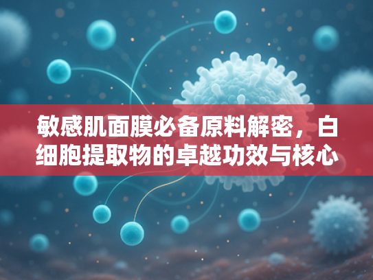 敏感肌面膜必备原料解密，白细胞提取物的卓越功效与核心优势