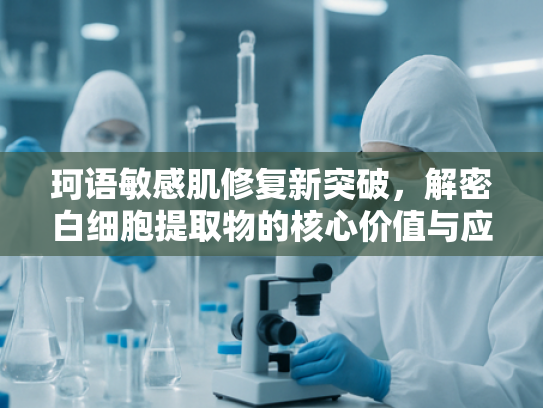 珂语敏感肌修复新突破，解密白细胞提取物的核心价值与应用前景