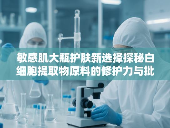 敏感肌大瓶护肤新选择探秘白细胞提取物原料的修护力与批发优势