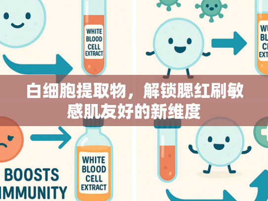 白细胞提取物，解锁腮红刷敏感肌友好的新维度