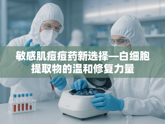 敏感肌痘痘药新选择—白细胞提取物的温和修复力量