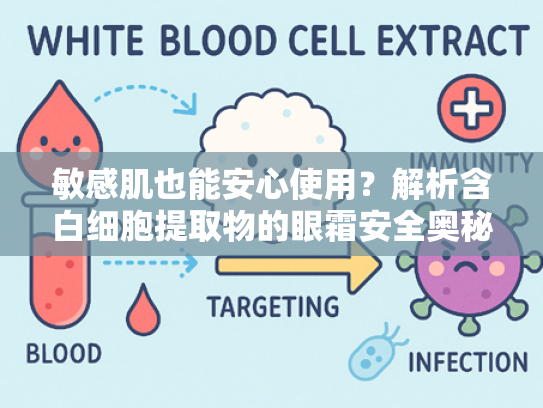 敏感肌也能安心使用？解析含白细胞提取物的眼霜安全奥秘