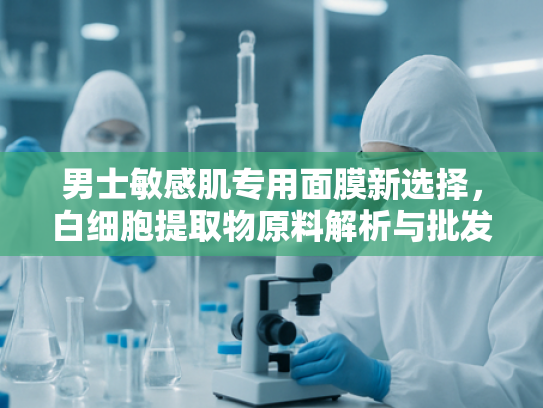 男士敏感肌专用面膜新选择，白细胞提取物原料解析与批发指南