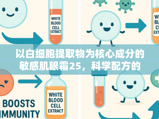 以白细胞提取物为核心成分的敏感肌眼霜25，科学配方的突破与原料优势