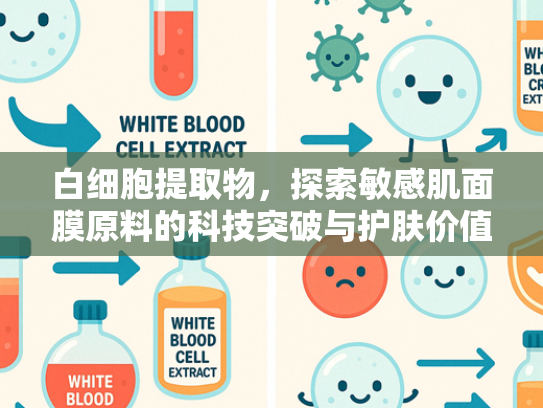 白细胞提取物，探索敏感肌面膜原料的科技突破与护肤价值