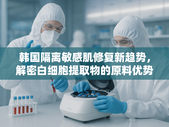 韩国隔离敏感肌修复新趋势，解密白细胞提取物的原料优势与应用场景