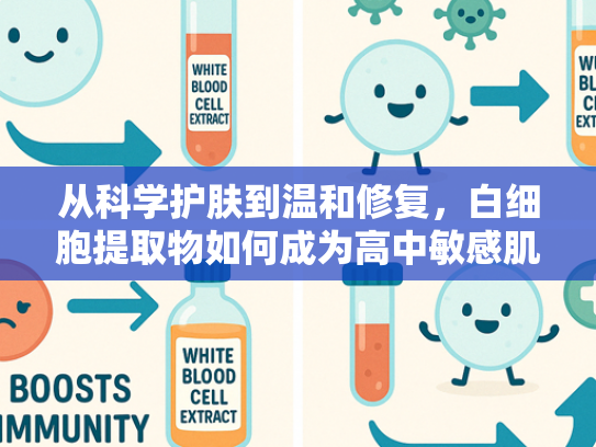 从科学护肤到温和修复，白细胞提取物如何成为高中敏感肌的理想选择