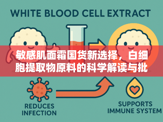 敏感肌面霜国货新选择，白细胞提取物原料的科学解读与批发优势