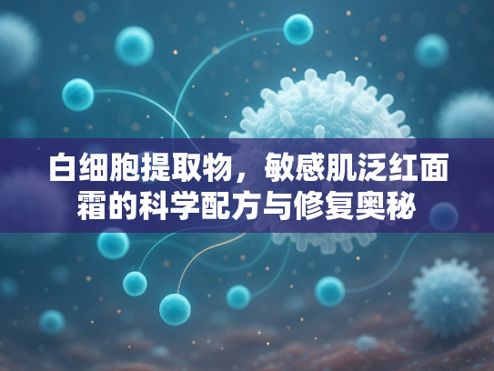 白细胞提取物，敏感肌泛红面霜的科学配方与修复奥秘
