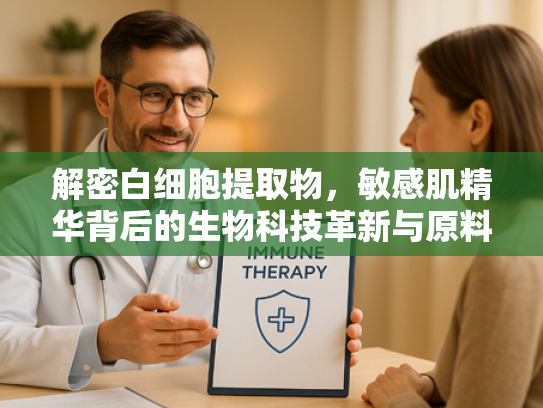 解密白细胞提取物，敏感肌精华背后的生物科技革新与原料应用