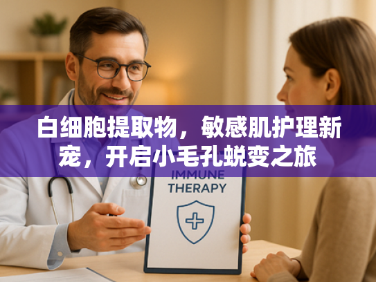 白细胞提取物，敏感肌护理新宠，开启小毛孔蜕变之旅