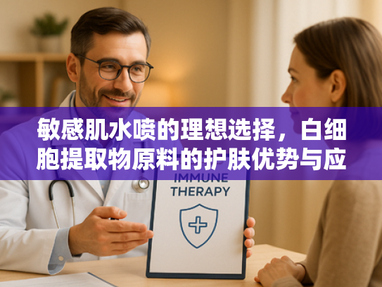 敏感肌水喷的理想选择，白细胞提取物原料的护肤优势与应用前景