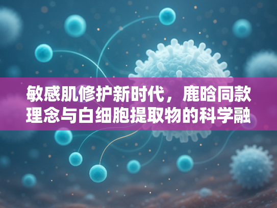 敏感肌修护新时代，鹿晗同款理念与白细胞提取物的科学融合