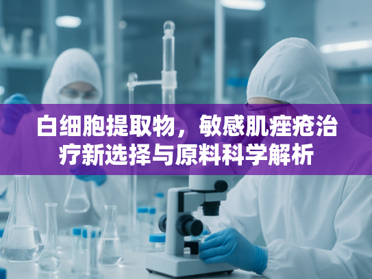 白细胞提取物，敏感肌痤疮治疗新选择与原料科学解析
