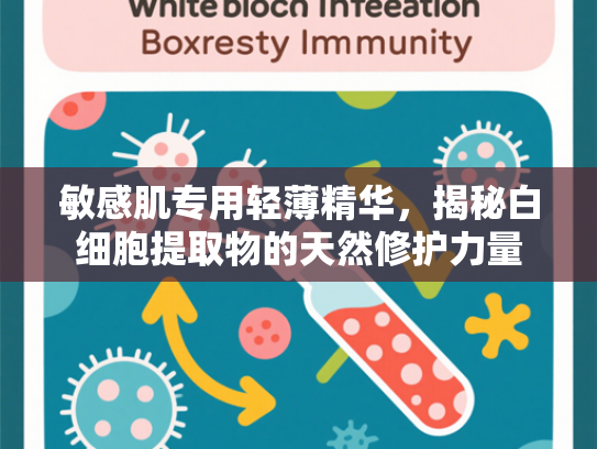 敏感肌专用轻薄精华，揭秘白细胞提取物的天然修护力量