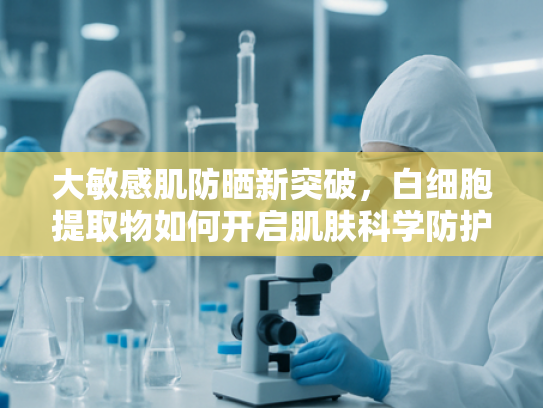大敏感肌防晒新突破，白细胞提取物如何开启肌肤科学防护时代？