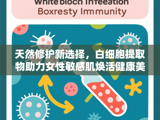 天然修护新选择，白细胞提取物助力女性敏感肌焕活健康美肌
