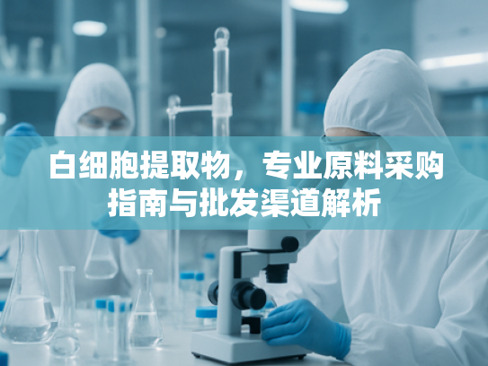 白细胞提取物，专业原料采购指南与批发渠道解析