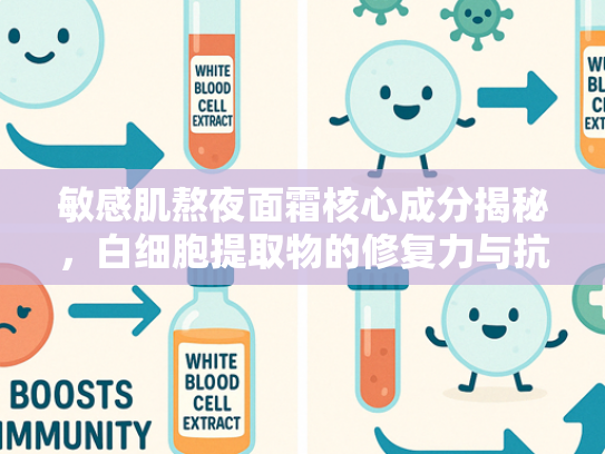 敏感肌熬夜面霜核心成分揭秘，白细胞提取物的修复力与抗衰潜能