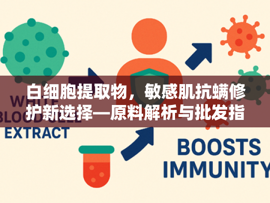 白细胞提取物，敏感肌抗螨修护新选择—原料解析与批发指南