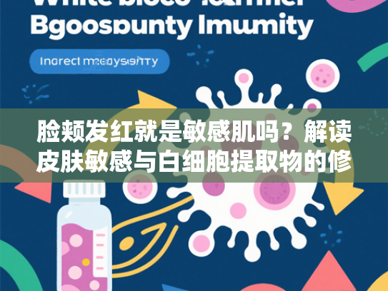 脸颊发红就是敏感肌吗？解读皮肤敏感与白细胞提取物的修复逻辑