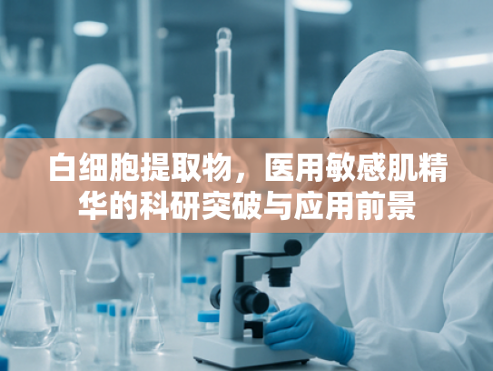 白细胞提取物，医用敏感肌精华的科研突破与应用前景
