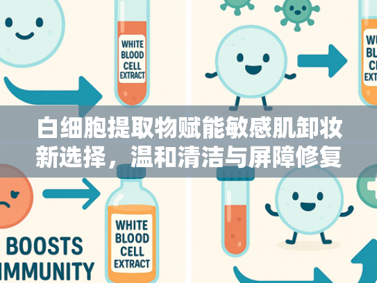 白细胞提取物赋能敏感肌卸妆新选择，温和清洁与屏障修复的双重突破