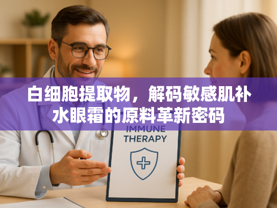 白细胞提取物，解码敏感肌补水眼霜的原料革新密码