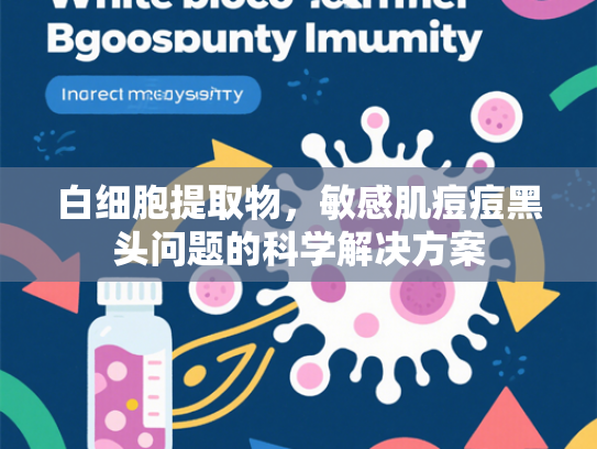 白细胞提取物，敏感肌痘痘黑头问题的科学解决方案