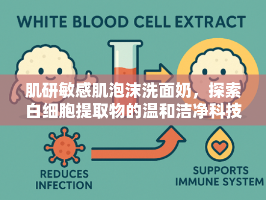肌研敏感肌泡沫洗面奶，探索白细胞提取物的温和洁净科技