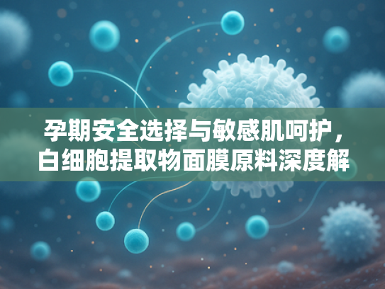 孕期安全选择与敏感肌呵护，白细胞提取物面膜原料深度解析与批发指南