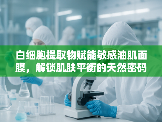白细胞提取物赋能敏感油肌面膜，解锁肌肤平衡的天然密码