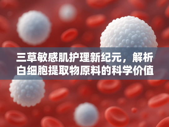 三草敏感肌护理新纪元，解析白细胞提取物原料的科学价值与商业前景