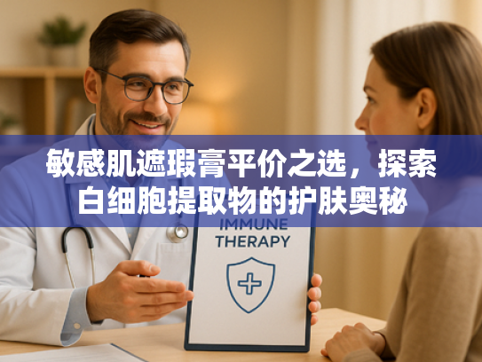 敏感肌遮瑕膏平价之选，探索白细胞提取物的护肤奥秘