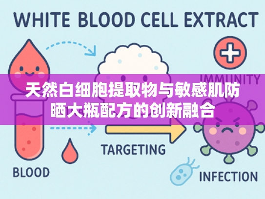 天然白细胞提取物与敏感肌防晒大瓶配方的创新融合
