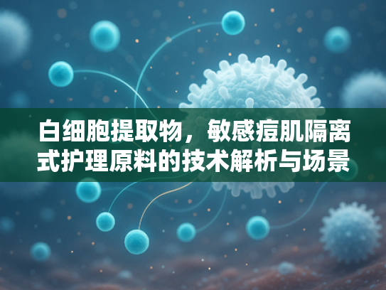 白细胞提取物，敏感痘肌隔离式护理原料的技术解析与场景应用