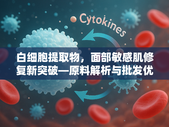 白细胞提取物，面部敏感肌修复新突破—原料解析与批发优势