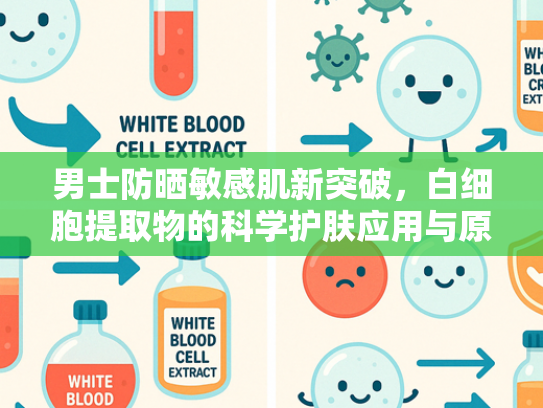 男士防晒敏感肌新突破，白细胞提取物的科学护肤应用与原料优势解析