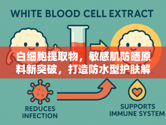 白细胞提取物，敏感肌防晒原料新突破，打造防水型护肤解决方案
